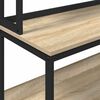 vidaXL K&uuml;chenregal Sonoma-Eiche 80 x 40 x 168 cm Holzwerkstoff