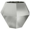 vidaXL Pflanzk&uuml;bel Silber 100 x 100 x 80 cm Verzinkter Stahl