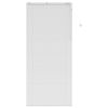 vidaXL Venezianische Jalousie Wei&szlig; 115 x 250 cm 35 mm