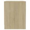 vidaXL Nachttisch Sonoma-Eiche 45x34x44,5 cm Holzwerkstoff