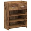 vidaXL Schuhschrank Altholz 73,5 x 36 x 92 cm Holzwerkstoff