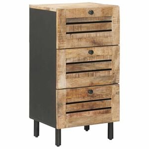 vidaXL Stauraumschr&auml;nke Natur 40 x 33 x 75 cm Massivholz Mango