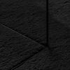 vidaXL Teppich HUARTE Kurzflor Weich und Waschbar Schwarz 160x230 cm