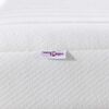 vidaXL Matratze Wei&szlig; 90 x 190 cm Taschenfeder