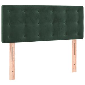 vidaXL Kopfteil Dunkelgr&uuml;n 80x5x78/88 cm Samt