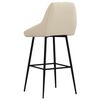 vidaXL Barhocker Creme Samt