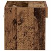 vidaXL TV-Schrankset mit LED Altholz 40 x 30 x 30 cm Holzwerkstoff