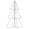 vidaXL Weihnachtsbaum in Kegelform 200 LEDs Indoor Outdoor 98x150 cm