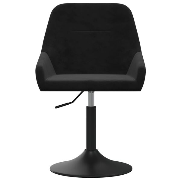 vidaXL Barhocker Schwarz Samt