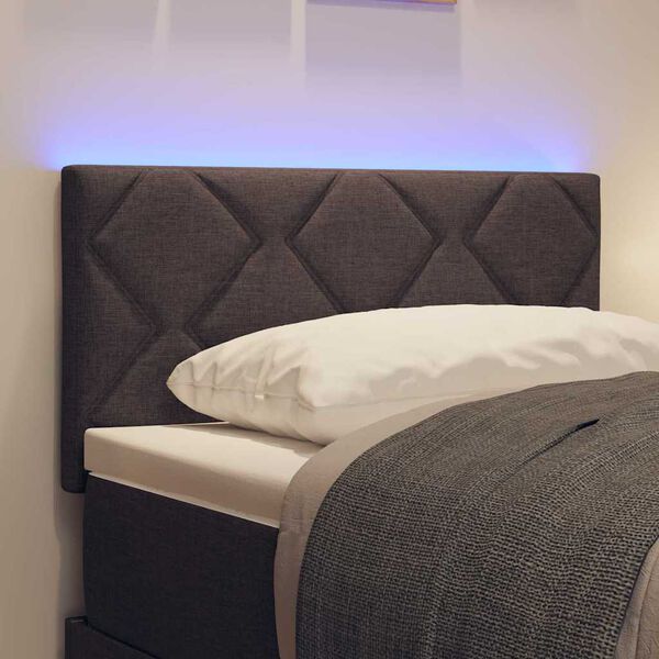 vidaXL Kopfteil Braun 80 cm Stoff