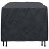 vidaXL M&ouml;belbezug Uni Schwarz 150 x 90 x 75 cm 600D