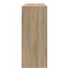 vidaXL Wandschrank Sonoma-Eiche 80x33x80 cm Holzwerkstoff