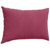 vidaXL Sofakissen 2 St&uuml;ck Weinrot 60 x 40 cm Cordstoff