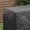vidaXL M&ouml;belbezug Uni Schwarz 130 x 80 x 70 cm 210D