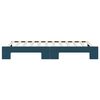 vidaXL Tagesbett Ausziehbar Blau 90x200 cm Samt