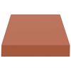 vidaXL Wandregal Wandmontiert 4 pcs Rot 50 x 23 x 4 cm Holzwerkstoff