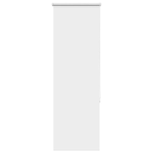 vidaXL Verdunkelungsrollo Wei&szlig; 45x130cm Stoffbreite 40,7 cm Polyester