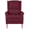 vidaXL Relaxsessel Verstellbar Lila Stoff