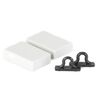 Travellife Insektenschutz f&uuml;r T&uuml;ren Chenille Basic 185x56 cm Grau/Wei&szlig;