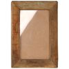 vidaXL Bilderrahmen 2 Stk. 30x40 cm Massives Altholz und Glas
