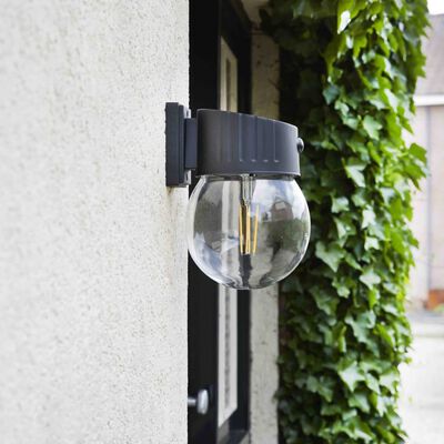 Luxform Intelligent Solar LED Garten-Wandleuchte Nice 300 lm