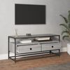 vidaXL TV-Schrank Grau Sonoma 100x35x45 cm Holzwerkstoff