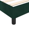 vidaXL Boxspringbettgestell Dunkelgr&uuml;n 90x200 cm Samt