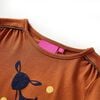 Kinder-Langarmshirt Cognac 104
