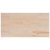 vidaXL Tischplatte 100x50x1,7 cm Rechteckig Massivholz Kiefer