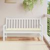 vidaXL Gartenbank-Auflage Creme 150x50x4 cm Oxford-Gewebe