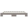 vidaXL Tagesbett Ausziehbar Taupe 80x200 cm Stoff