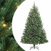 vidaXL K&uuml;nstlicher klappbarer Weihnachtsbaum mit 300 LEDs Gr&uuml;n 270 cm