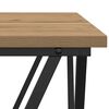 vidaXL Beistelltisch-Set 2 pcs Artisan-Eiche Ingenieure Holz und Stahl