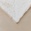 vidaXL &Uuml;berwurfdecke Beige 240 x 270 cm Fleece