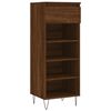 vidaXL Schuhschrank Braun Eichen-Optik 40x36x105 cm Holzwerkstoff