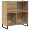 vidaXL Schallplattenschrank Artisan-Eiche 84,5 x 38 x 89 cm