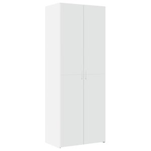 vidaXL Highboard Wei&szlig; 70x42,5x185 cm Holzwerkstoff