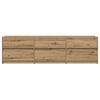 vidaXL TV-Einheiten 2 pcs Artisan-Eiche 180 x 34 x 50 cm Holzwerkstoff