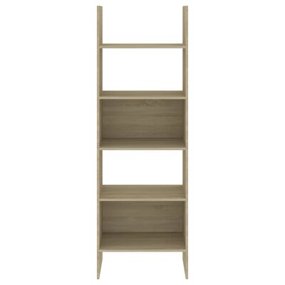 vidaXL Bücherregal Sonoma-Eiche 60x35x180 cm Holzwerkstoff