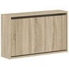 vidaXL Wandmontierter Schuhschrank ARNHEM 71 x 17 x 43 cm Sonoma-Eiche