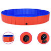 vidaXL Hundepool Faltbar Rot 200x30 cm PVC