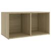 vidaXL TV-Schr&auml;nke 4 Stk. Sonoma-Eiche 72x35x36,5 cm Holzwerkstoff