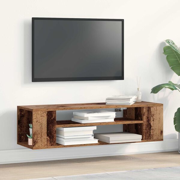 vidaXL TV-Schr&auml;nk Altholz 100 x 30 x 26,5 cm Holzwerkstoff