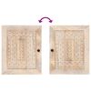 vidaXL Badezimmerm&ouml;bel-Set mit Schubladen 5 pcs Wei&szlig; Holzwerkstoff