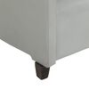 vidaXL Sessel Grau Echtleder