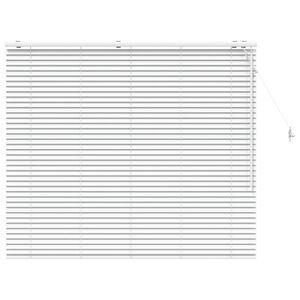 vidaXL Venezianische Jalousie Wei&szlig; 95 x 220 cm 35 mm