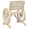 vidaXL Gartenst&uuml;hle 2 Stk. 58x58x78,5 cm Massivholz Tanne