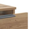 vidaXL Wandschrank Artisan-Eiche 102x30x20 cm Holzwerkstoff