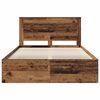 vidaXL Bettrahmen Altholz 150 x 200 cm Massives Kiefernholz