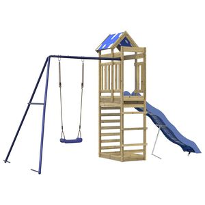 vidaXL Spielturm Impr&auml;gniertes Kiefernholz